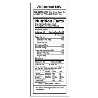 american salt water taffy bulk